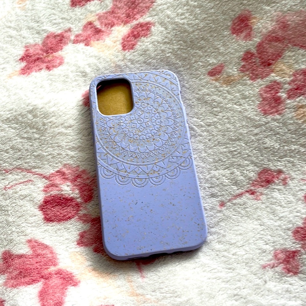 iPhone 12 Mini Lavender Mandala Pela Case